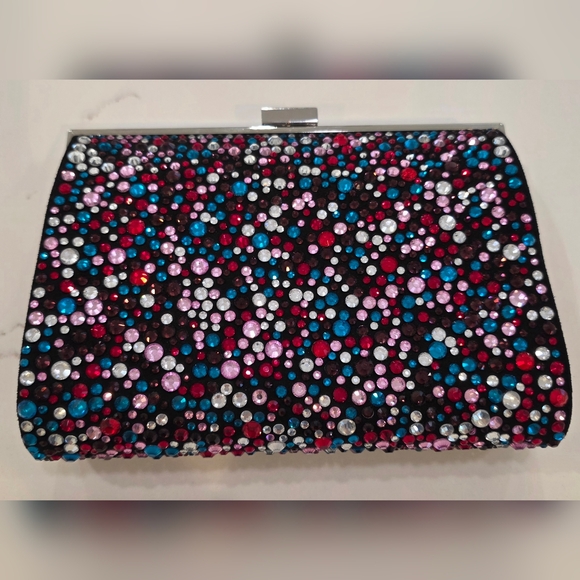 INC International Concepts Handbags - INC International Concepts Rhinestone Clutch